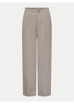 ONLY Spodnie materiałowe Leila 15338347 Beżowy Wide Leg ze sklepu MODIVO w kategorii Spodnie damskie - zdjęcie 181121175