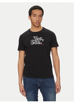 Liu Jo T-Shirt QA5190 J4924 Czarny Regular Fit ze sklepu MODIVO w kategorii T-shirty męskie - zdjęcie 181121316