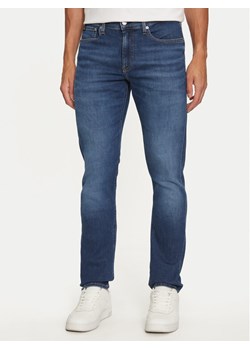 Calvin Klein Jeans Jeansy J30J323686 Niebieski Slim Fit ze sklepu MODIVO w kategorii Jeansy męskie - zdjęcie 181121429