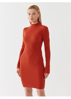 MICHAEL Michael Kors Sukienka dzianinowa MF381U46V1 Pomarańczowy Slim Fit ze sklepu MODIVO w kategorii Sukienki - zdjęcie 181121498