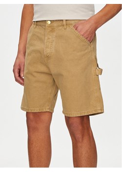 Jack&Jones Szorty jeansowe Jjitony 12252814 Brązowy Loose Fit ze sklepu MODIVO w kategorii Spodenki męskie - zdjęcie 181121505