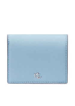 LAUREN RALPH LAUREN Mały Portfel Damski 432962112010 Niebieski ze sklepu MODIVO w kategorii Portfele damskie - zdjęcie 181121528