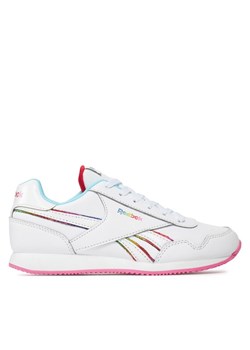 Reebok Sneakersy Royal Cl Jog 3.0 IE4144 Biały ze sklepu MODIVO w kategorii Buty sportowe dziecięce - zdjęcie 181121547