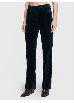 Zadig&Voltaire Spodnie materiałowe Pesto Velvet WWPA00007 Niebieski Regular Fit ze sklepu MODIVO w kategorii Spodnie damskie - zdjęcie 181121628