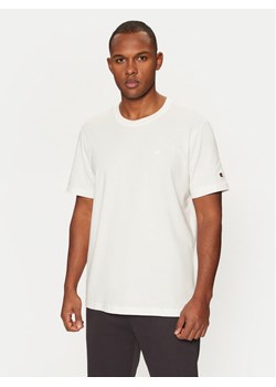 Champion T-Shirt 220278 Biały Standard Fit ze sklepu MODIVO w kategorii T-shirty męskie - zdjęcie 181121629