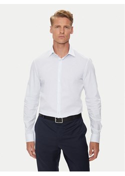 Calvin Klein Koszula K10K113536 Biały Slim Fit ze sklepu MODIVO w kategorii Koszule męskie - zdjęcie 181121836