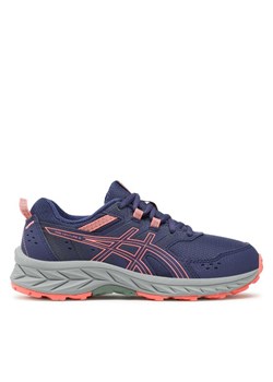Asics Buty do biegania Pre Venture 9 GS 1014A276 Niebieski ze sklepu MODIVO w kategorii Buty trekkingowe dziecięce - zdjęcie 181121908