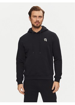 KARL LAGERFELD Bluza 705711 551900 Granatowy Regular Fit ze sklepu MODIVO w kategorii Bluzy męskie - zdjęcie 181121917