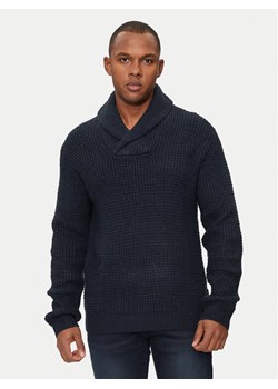 INDICODE Sweter Brockly 35-821 Granatowy Regular Fit ze sklepu MODIVO w kategorii Swetry męskie - zdjęcie 181121969
