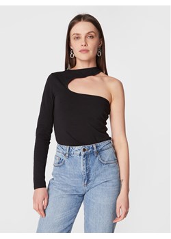 Sisley Bluzka 3VAMW1006 Czarny Slim Fit ze sklepu MODIVO w kategorii Bluzki damskie - zdjęcie 181122208