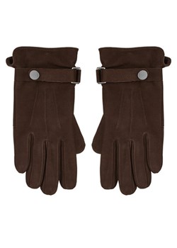 Calvin Klein Rękawiczki Męskie K50K512542 Brązowy ze sklepu MODIVO w kategorii Rękawiczki męskie - zdjęcie 181122226