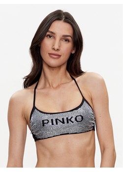 Pinko Góra od bikini Idillio 101058 A0SB Srebrny ze sklepu MODIVO w kategorii Stroje kąpielowe - zdjęcie 181122308