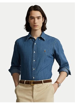 Polo Ralph Lauren Koszula jeansowa 710792043001 Niebieski Custom Fit - id: 0000305415127 - marki Polo Ralph Lauren - 181122315 Polo Ralph Lauren Koszula jeansowa 710792043001 Niebieski Custom Fit ze sklepu MODIVO w kategorii Koszule męskie - zdjęcie 181122315