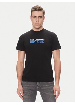 KARL LAGERFELD T-Shirt A2M17074 Czarny Regular Fit ze sklepu MODIVO w kategorii T-shirty męskie - zdjęcie 181122395