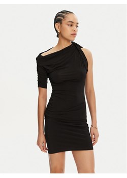 JACQUEMUS Sukienka koktajlowa 241DR143-2381 Czarny Slim Fit ze sklepu MODIVO w kategorii Sukienki - zdjęcie 181122467