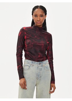 Hugo Bluzka Dachora 50502423 Czarny Slim Fit ze sklepu MODIVO w kategorii Bluzki damskie - zdjęcie 181122489