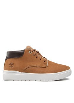 Timberland Sneakersy Seneca Bay Chukka TB0A5N5M2311 Brązowy ze sklepu MODIVO w kategorii Trampki dziecięce - zdjęcie 181122567