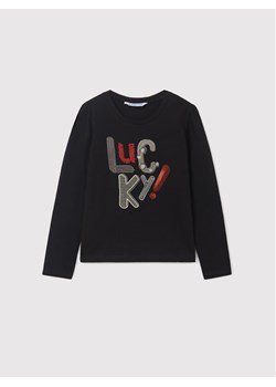 Mayoral Bluzka 7023 Czarny Regular Fit ze sklepu MODIVO w kategorii T-shirty chłopięce - zdjęcie 181122689