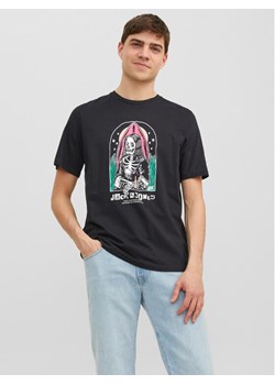 Jack&Jones T-Shirt 12241950 Czarny Standard Fit ze sklepu MODIVO w kategorii T-shirty męskie - zdjęcie 181122696