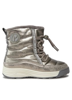 Pepe Jeans Śniegowce PGS50193 Srebrny ze sklepu MODIVO w kategorii Buty zimowe dziecięce - zdjęcie 181122709