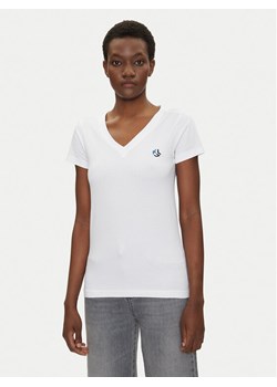 KARL LAGERFELD T-Shirt A2W17097 Biały Regular Fit ze sklepu MODIVO w kategorii Bluzki damskie - zdjęcie 181122827