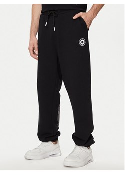KARL LAGERFELD Spodnie dresowe 705097 542930 Czarny Regular Fit ze sklepu MODIVO w kategorii Spodnie męskie - zdjęcie 181122839