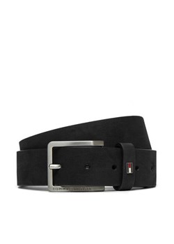Tommy Hilfiger Pasek Męski Oliver Nubuck 3.5 AM0AM13019 Czarny ze sklepu MODIVO w kategorii Paski męskie - zdjęcie 181122875