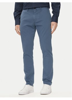 Tommy Hilfiger Chinosy Bleecker MW0MW33910 Niebieski Slim Fit ze sklepu MODIVO w kategorii Spodnie męskie - zdjęcie 181122898