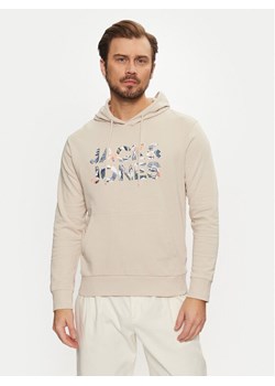 Jack&Jones Bluza Bryan 12268128 Beżowy Relaxed Fit ze sklepu MODIVO w kategorii Bluzy męskie - zdjęcie 181123006