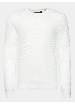 Brave Soul Sweter MK-273BRIGHAMB Écru Regular Fit ze sklepu MODIVO w kategorii Swetry męskie - zdjęcie 181123017