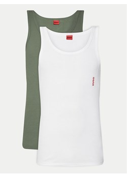 HUGO Komplet 2 tank topów 50532634 Kolorowy Slim Fit ze sklepu MODIVO w kategorii T-shirty męskie - zdjęcie 181123067