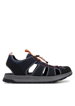 Clarks Sandały ATL Trek Wave 26181516 Granatowy ze sklepu MODIVO w kategorii Sandały męskie - zdjęcie 181123257