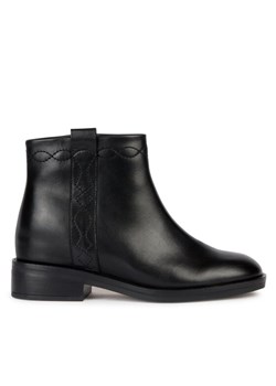 Geox Botki D Larysse D36TXB 00043 C9999 Czarny ze sklepu MODIVO w kategorii Botki - zdjęcie 181123289