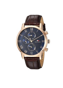 Tommy Hilfiger Zegarek Kane 1791399 Brązowy ze sklepu MODIVO w kategorii Zegarki - zdjęcie 181123448