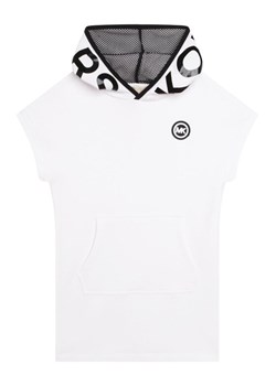 MICHAEL KORS KIDS Sukienka dzianinowa R12154 S Biały Regular Fit ze sklepu MODIVO w kategorii Sukienki dziewczęce - zdjęcie 181123458