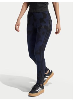 adidas Legginsy Future Icons 3-Stripes IW7713 Granatowy Slim Fit - id: 0000303899394 - marki adidas - 181123478 adidas Legginsy Future Icons 3-Stripes IW7713 Granatowy Slim Fit ze sklepu MODIVO w kategorii Spodnie damskie - zdjęcie 181123478