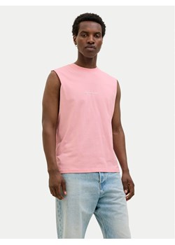 Jack&Jones Tank top Vesterbro 12250430 Różowy Oversize ze sklepu MODIVO w kategorii T-shirty męskie - zdjęcie 181123537
