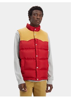 Levi's® Kamizelka Western Super Puffer A5634-0003 Czerwony Regular Fit ze sklepu MODIVO w kategorii Kamizelki męskie - zdjęcie 181123589