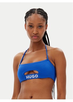 HUGO Góra od bikini Dotti 50540224 Niebieski ze sklepu MODIVO w kategorii Stroje kąpielowe - zdjęcie 181123787