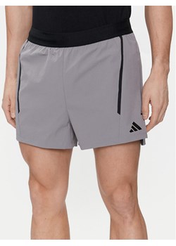 adidas Szorty sportowe D4T Pro Series Adistrong IT7519 Szary Regular Fit ze sklepu MODIVO w kategorii Spodenki męskie - zdjęcie 181123828