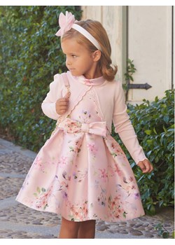 Abel & Lula Sukienka elegancka 5033 Różowy Regular Fit ze sklepu MODIVO w kategorii Sukienki dziewczęce - zdjęcie 181123857