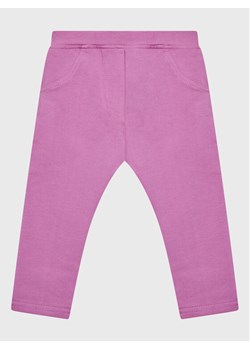 United Colors Of Benetton Legginsy 4T32GE00M Różowy Slim Fit ze sklepu MODIVO w kategorii Spodnie dziewczęce - zdjęcie 181123897