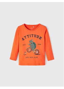 NAME IT Bluzka 13212242 Pomarańczowy Regular Fit ze sklepu MODIVO w kategorii T-shirty chłopięce - zdjęcie 181123917