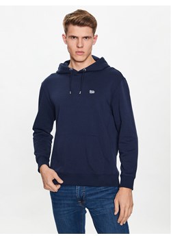 Lee Bluza Plain L80YFW35 112333648 Granatowy Regular Fit ze sklepu MODIVO w kategorii Bluzy męskie - zdjęcie 181123919