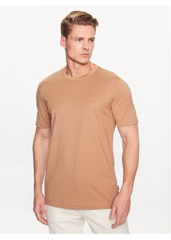 Boss T-Shirt Thompson 01 50468347 Beżowy Regular Fit ze sklepu MODIVO w kategorii T-shirty męskie - zdjęcie 181123995