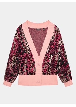 Guess Kardigan J3BR07 Z3AH0 Różowy Regular Fit - id: 0000302966349 - marki Guess - 181124019 Guess Kardigan J3BR07 Z3AH0 Różowy Regular Fit ze sklepu MODIVO w kategorii Swetry dziewczęce - zdjęcie 181124019