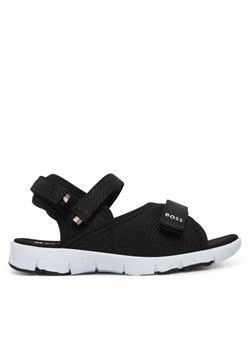 BOSS Sandały J51654 M Czarny ze sklepu MODIVO w kategorii Sandały dziecięce - zdjęcie 181124025