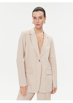 Vila Marynarka 14088013 Beżowy Regular Fit ze sklepu MODIVO w kategorii Marynarki damskie - zdjęcie 181124269