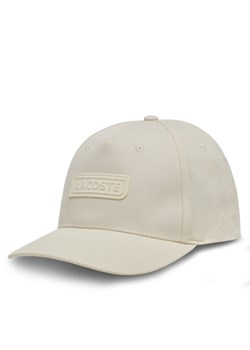 Lacoste Czapka z daszkiem RK0742 Beżowy ze sklepu MODIVO w kategorii Czapki z daszkiem damskie - zdjęcie 181124278