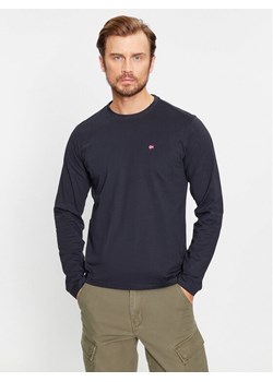 Napapijri Longsleeve Salis NP0A4HN7 Czarny Regular Fit - id: 0000303305611 - marki Napapijri - 181124347 Napapijri Longsleeve Salis NP0A4HN7 Czarny Regular Fit ze sklepu MODIVO w kategorii T-shirty męskie - zdjęcie 181124347